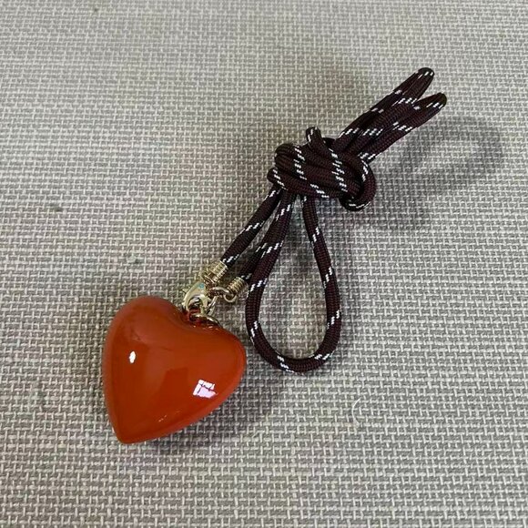 Roxanne Assoulin The Long Happy Cord Charm Necklace Brown/Sienna - Picture 3 of 3